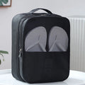 Bolsa de Viagem Necessaire Nylon Multi Camadas com Porta Tênis Sapatos Sandálias - FsVariedades