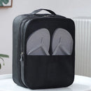 Bolsa de Viagem Necessaire Nylon Multi Camadas com Porta Tênis Sapatos Sandálias - FsVariedades