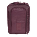 Bolsa de Viagem Necessaire Nylon Multi Camadas com Porta Tênis Sapatos Sandálias - FsVariedades