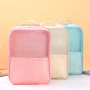 Bolsa de Viagem Necessaire Nylon Multi Camadas com Porta Tênis Sapatos Sandálias - FsVariedades