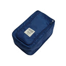 Bolsa de Viagem Necessaire Nylon Multi Camadas com Porta Tênis Sapatos Sandálias - FsVariedades