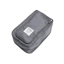 Bolsa de Viagem Necessaire Nylon Multi Camadas com Porta Tênis Sapatos Sandálias - FsVariedades