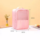 Bolsa de Viagem Necessaire Nylon Multi Camadas com Porta Tênis Sapatos Sandálias - FsVariedades
